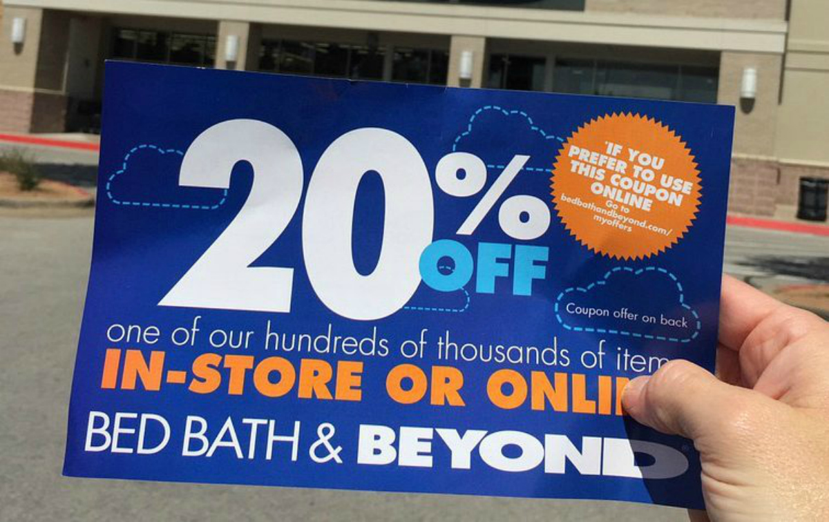 Bed Bath & Beyond mailer coupon front side