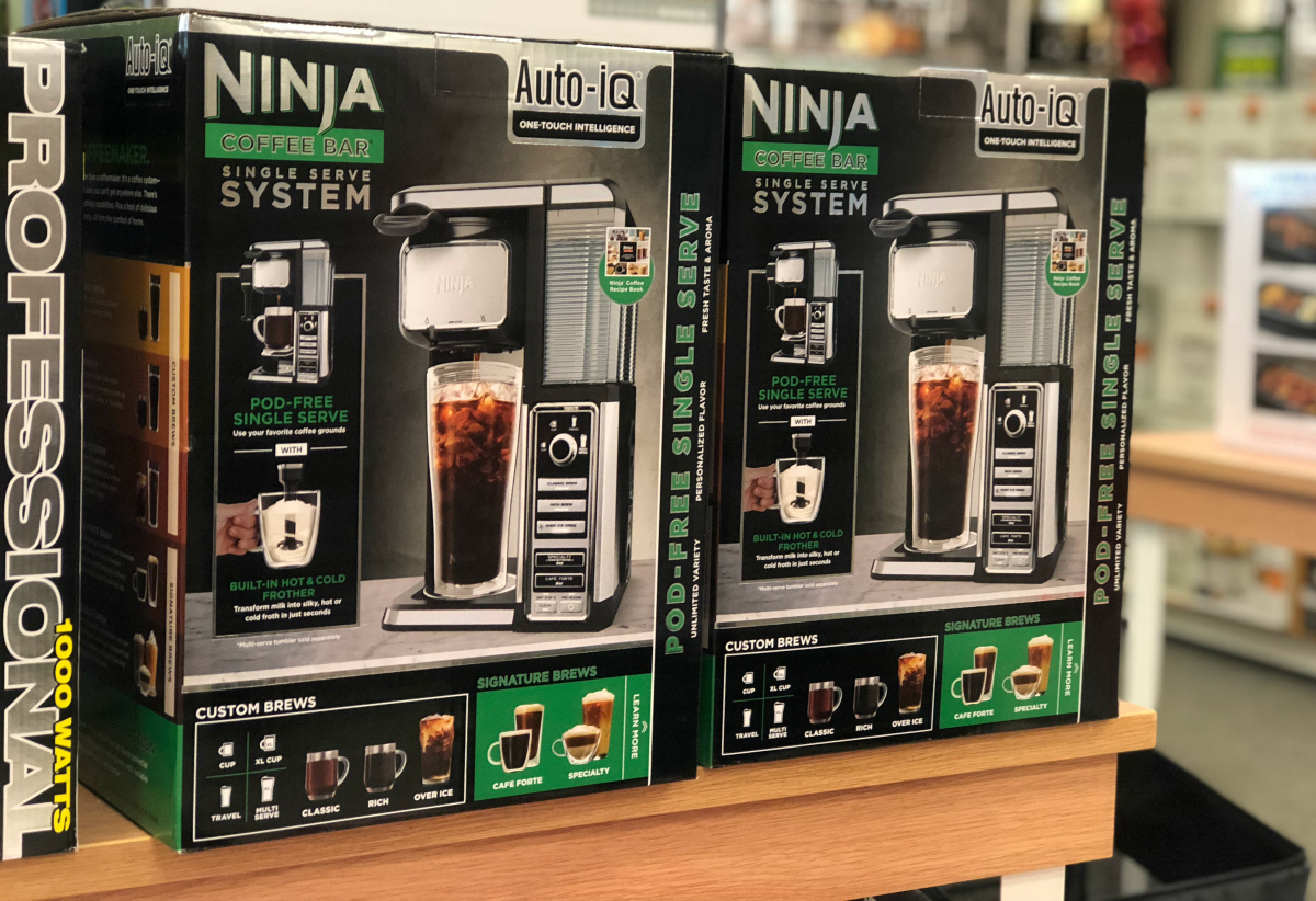 Ninja Coffee Bar Single-Serve System in the store