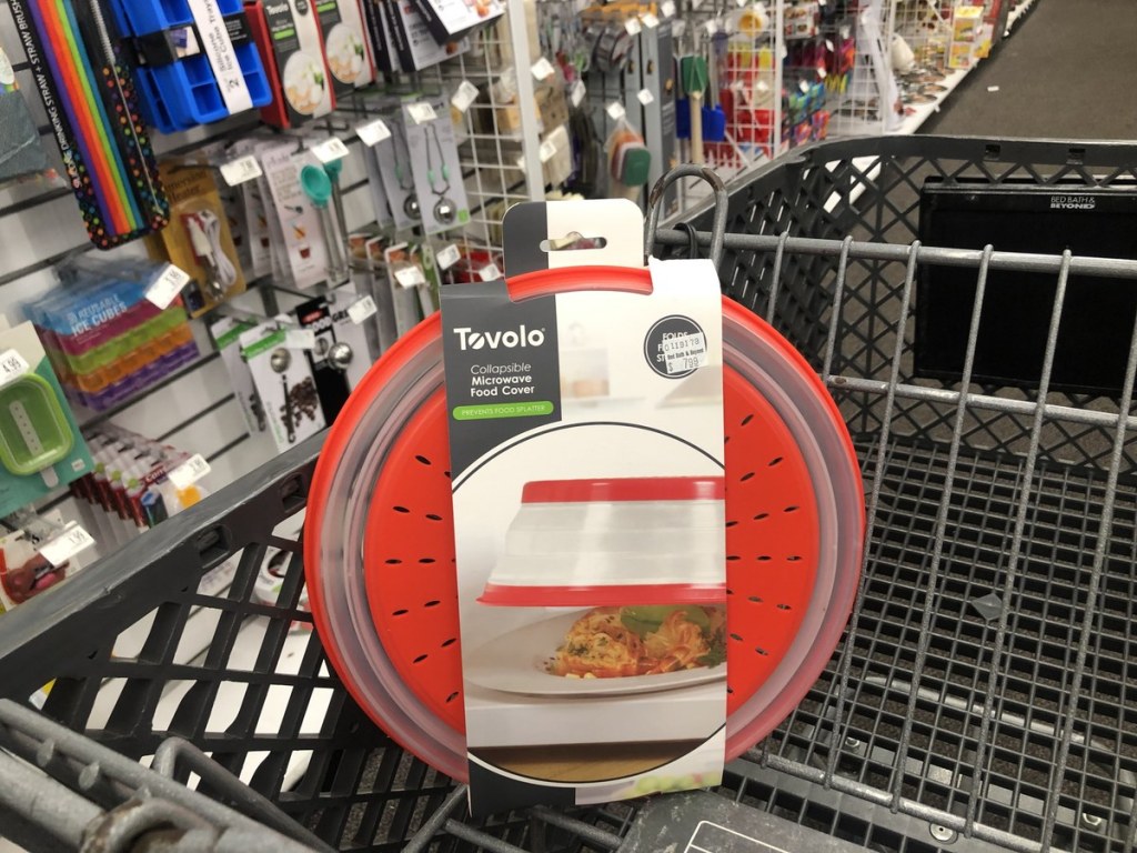Collapsible microwave cover