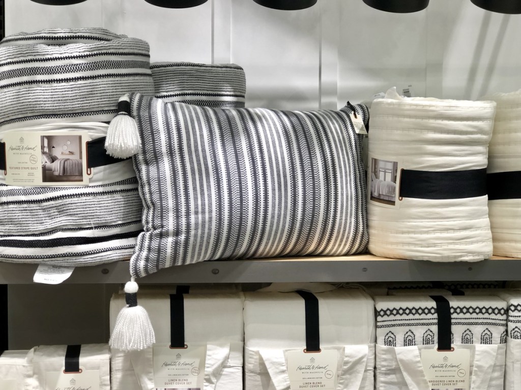 Decorative pillows at Target
