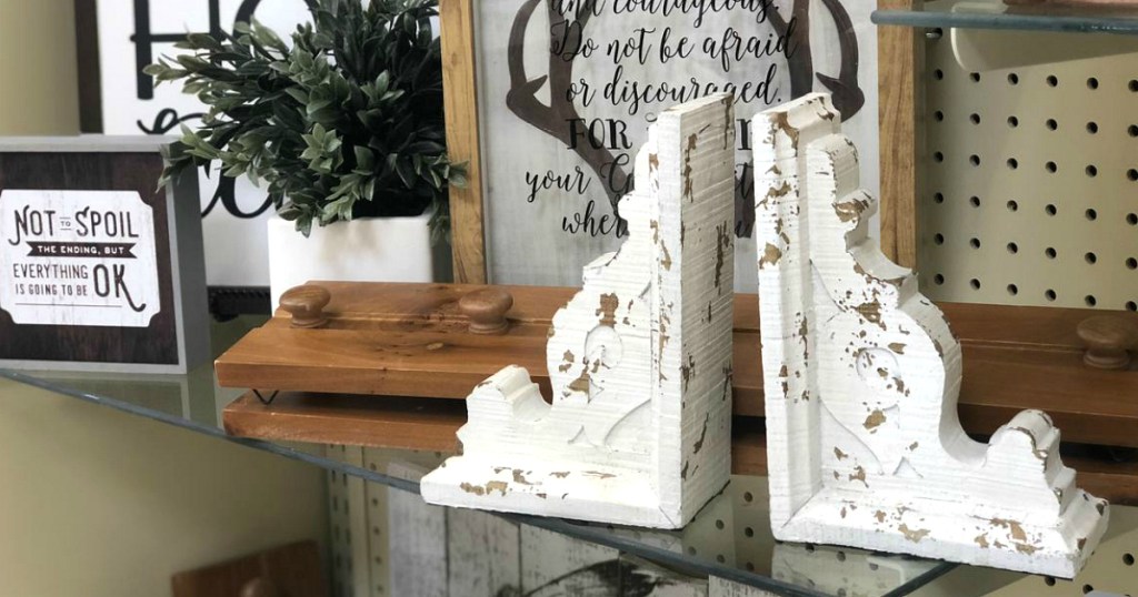 Hobby Lobby corbel bookends