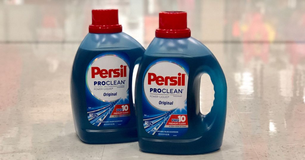 Persil Laundry Soap - two bottles of Persil