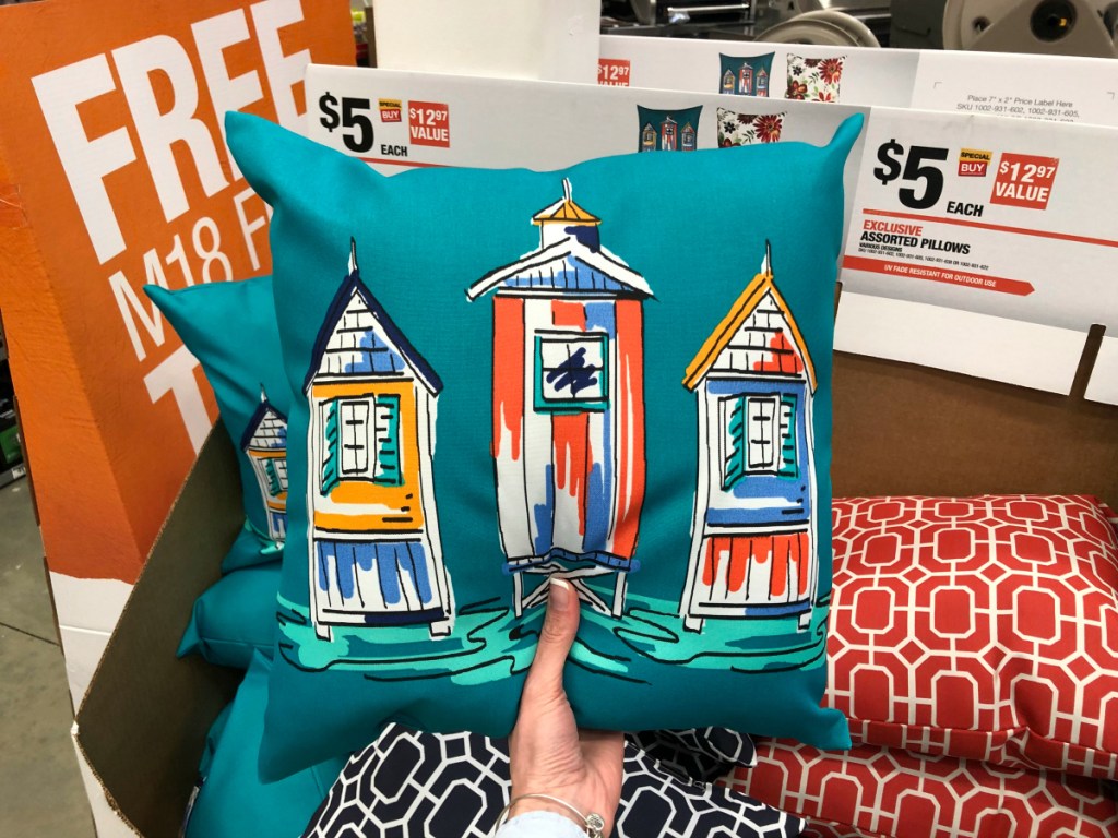 The Home Depot pillows
