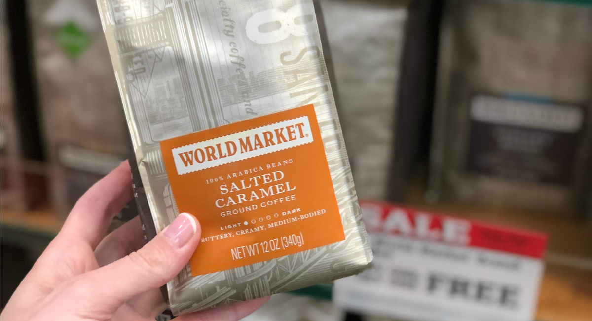 cost plus world market salted caramel coffee