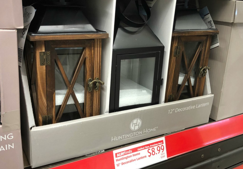 ALDI home lanterns