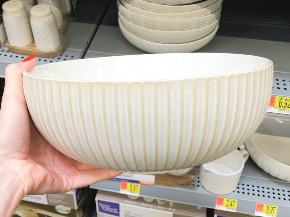 Better Homes & Gardens Striped Serving Bowl