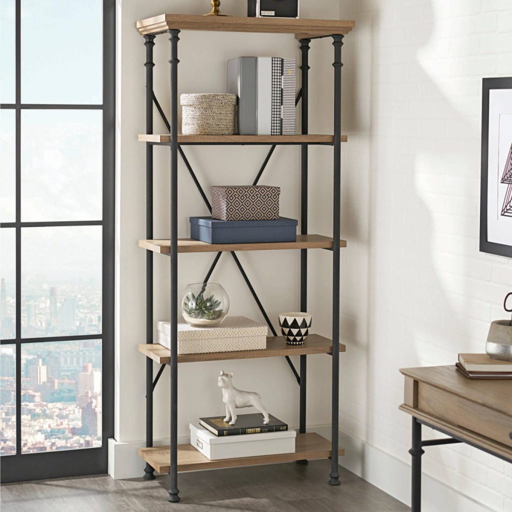 Better Homes & Gardens River Crest 5-Shelf Bookcase