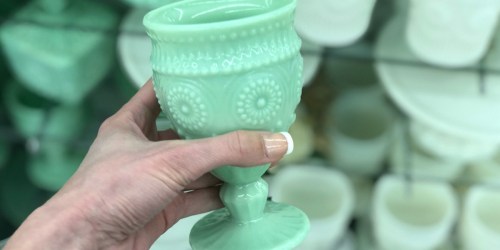 This Milk Glass Collection Just Arrived at Hobby Lobby – And It’s EVERYTHING!