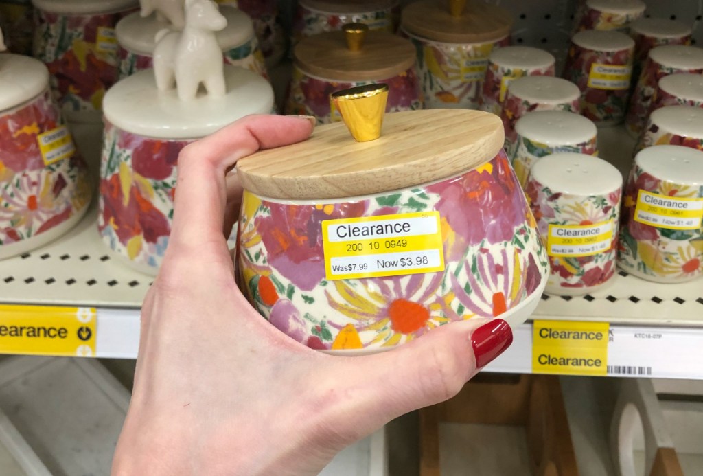 Opalhouse small floral jar at Target