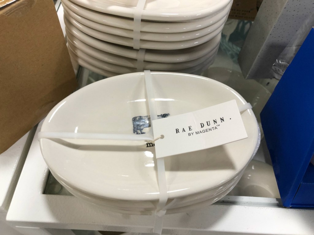 Rae Dunn Moo Plates at TJ Maxx