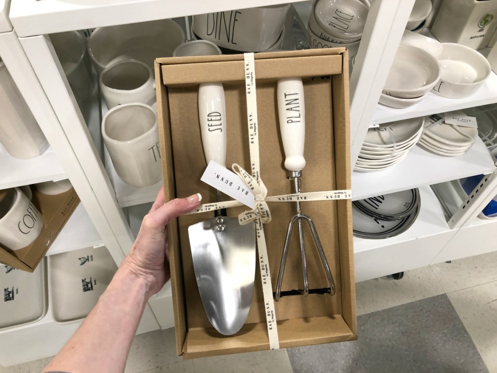 Rae Dunn garden tool set at TJ Maxx