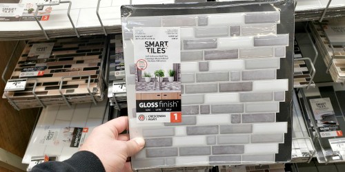 Up to 40% Off Self-Adhesive Backsplash Wall Tiles at The Home Depot (Just Peel and Stick!)