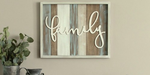 Love the Farmhouse Style? Get up to 65% Off Home Decor, Wall Art & More at Kohl’s