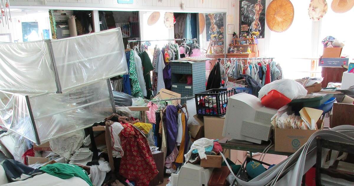 hoarders room with tons of stuff everywhere