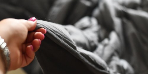 This Highly Rated Weighted Blanket is a Best-Seller on Amazon