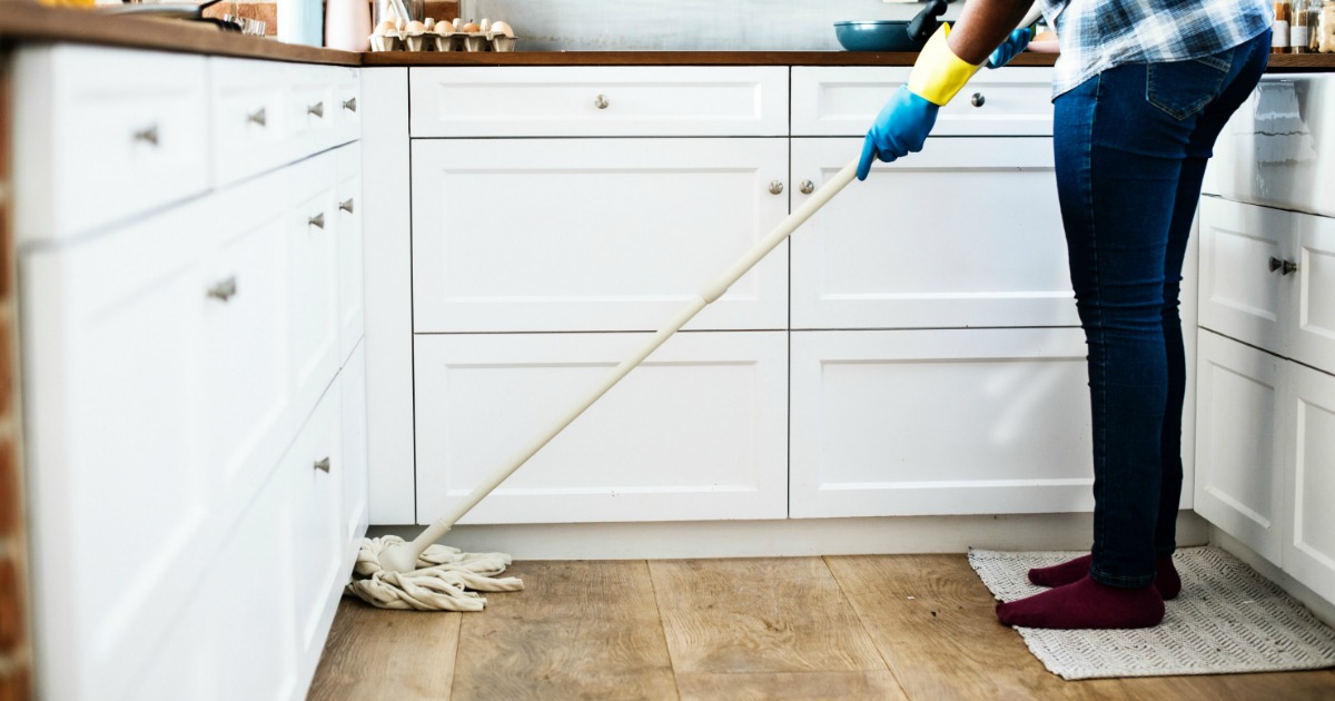 Clean Your Hardwood Floors, Cleaning Hardwood Floors In Kitchen