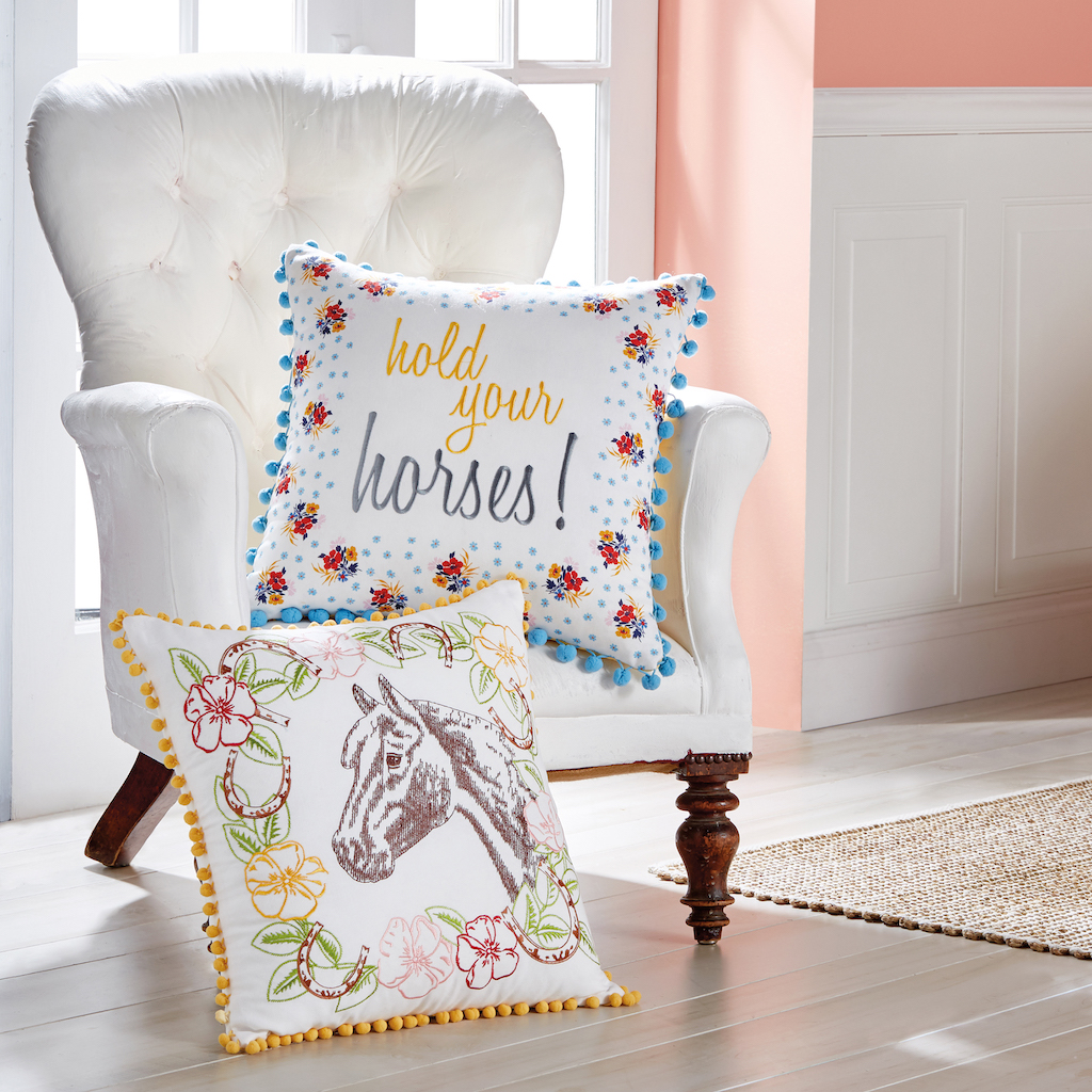 The Pioneer Woman Horse Throw Pillows