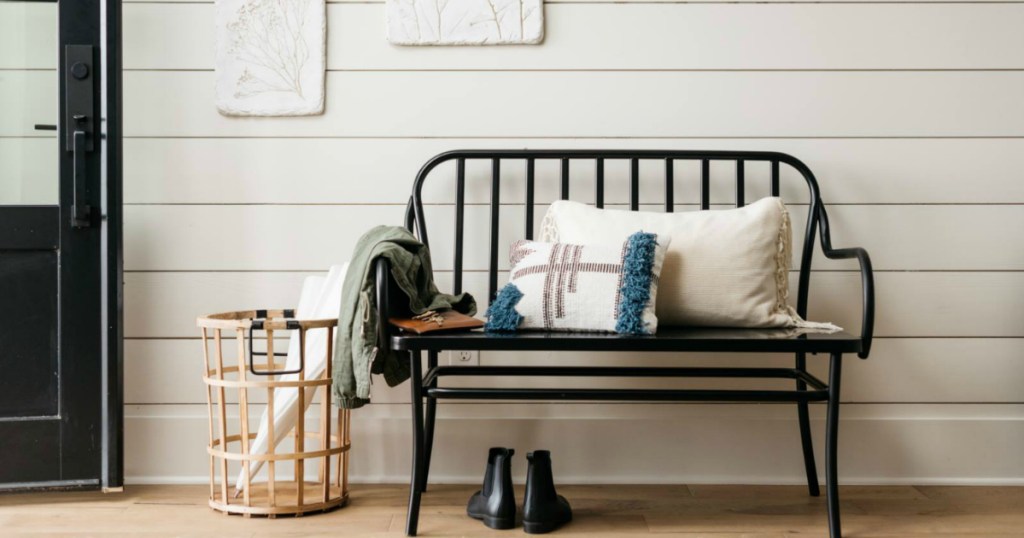 Joanna Gaines shiplap wallpaper