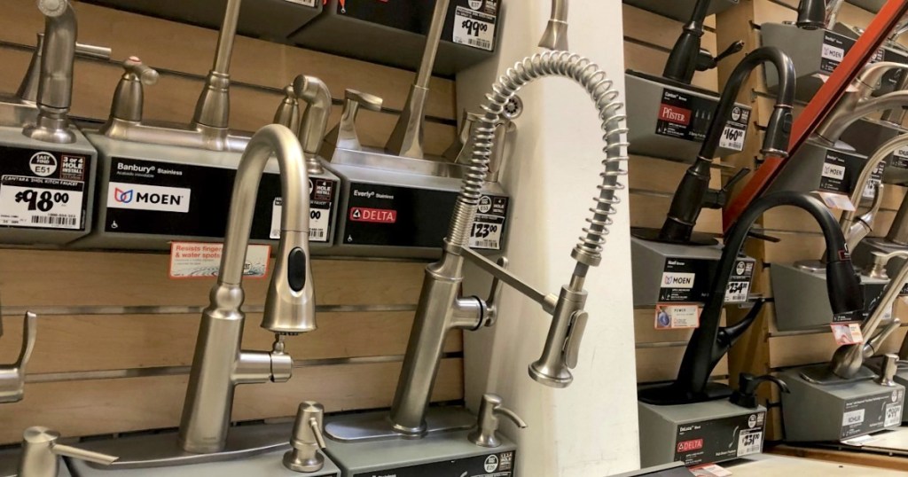 Kitchen faucets at The Home Depot 