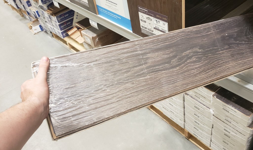 Lowe's wood plank laminate flooring