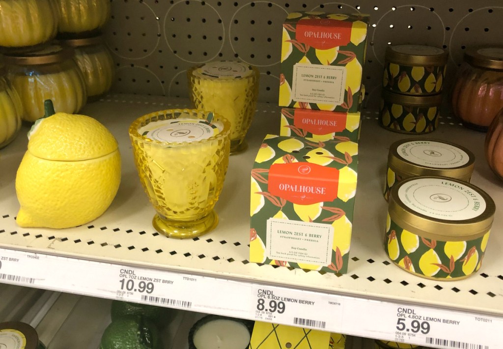 Opalhouse fruit collection candles