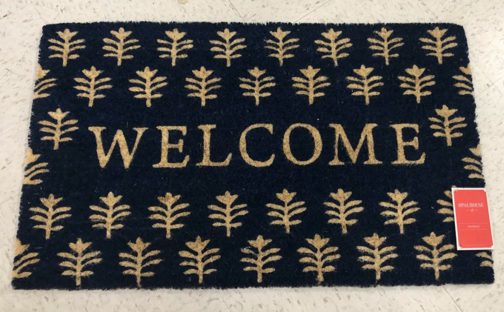 Opalhouse navy doormat