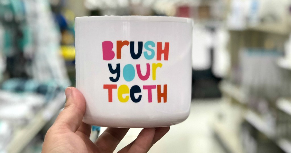 Pillowfort Brush Your Teeth toothbrush holder