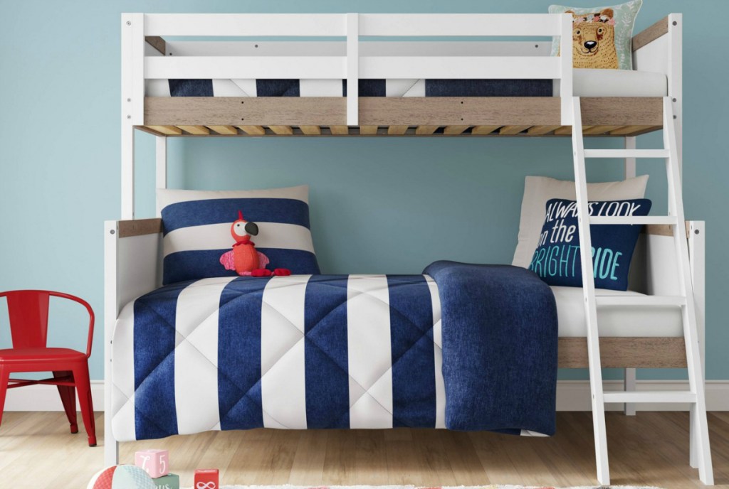 Pillowfort Twin Over Full Robinson Bunk Bed