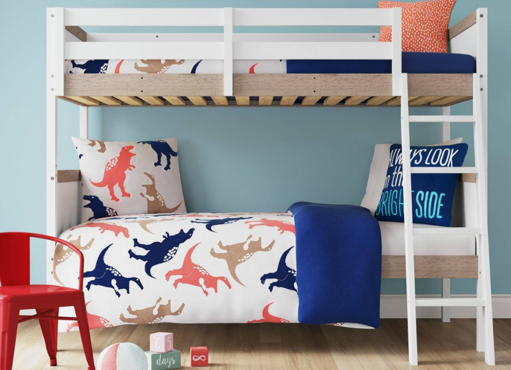Pillowfort Twin Over Twin Robinson Bunk Bed