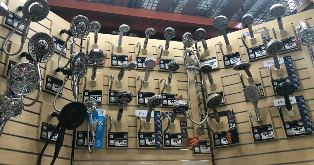 Shower Head sale at The Home Depot