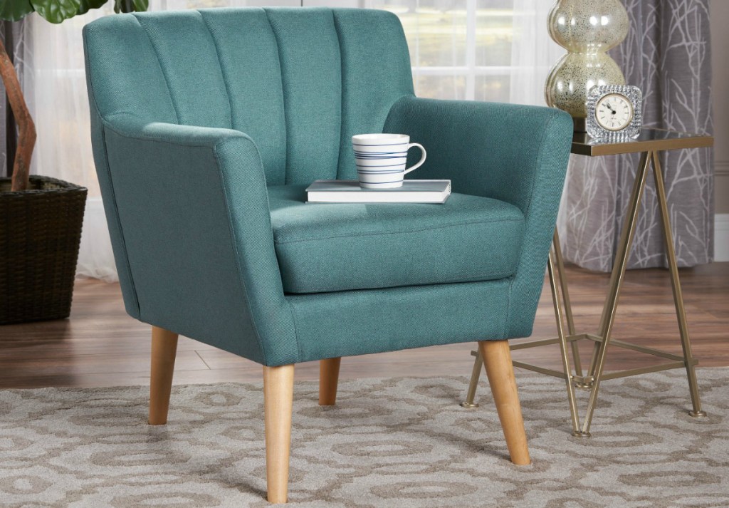 Teal chair from Target