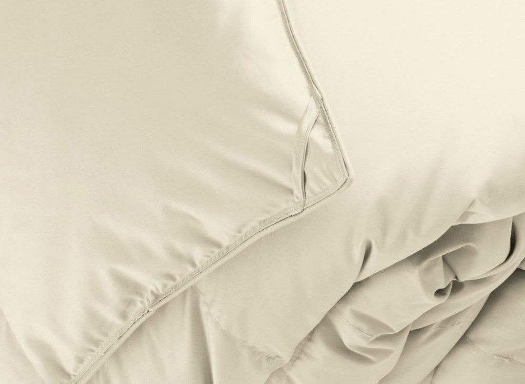 The Company Store White Bay Down Cream comforter