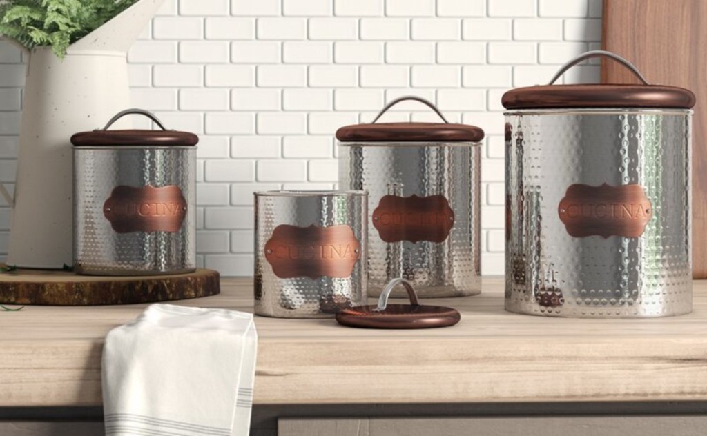 Wayfair kitchen canisters