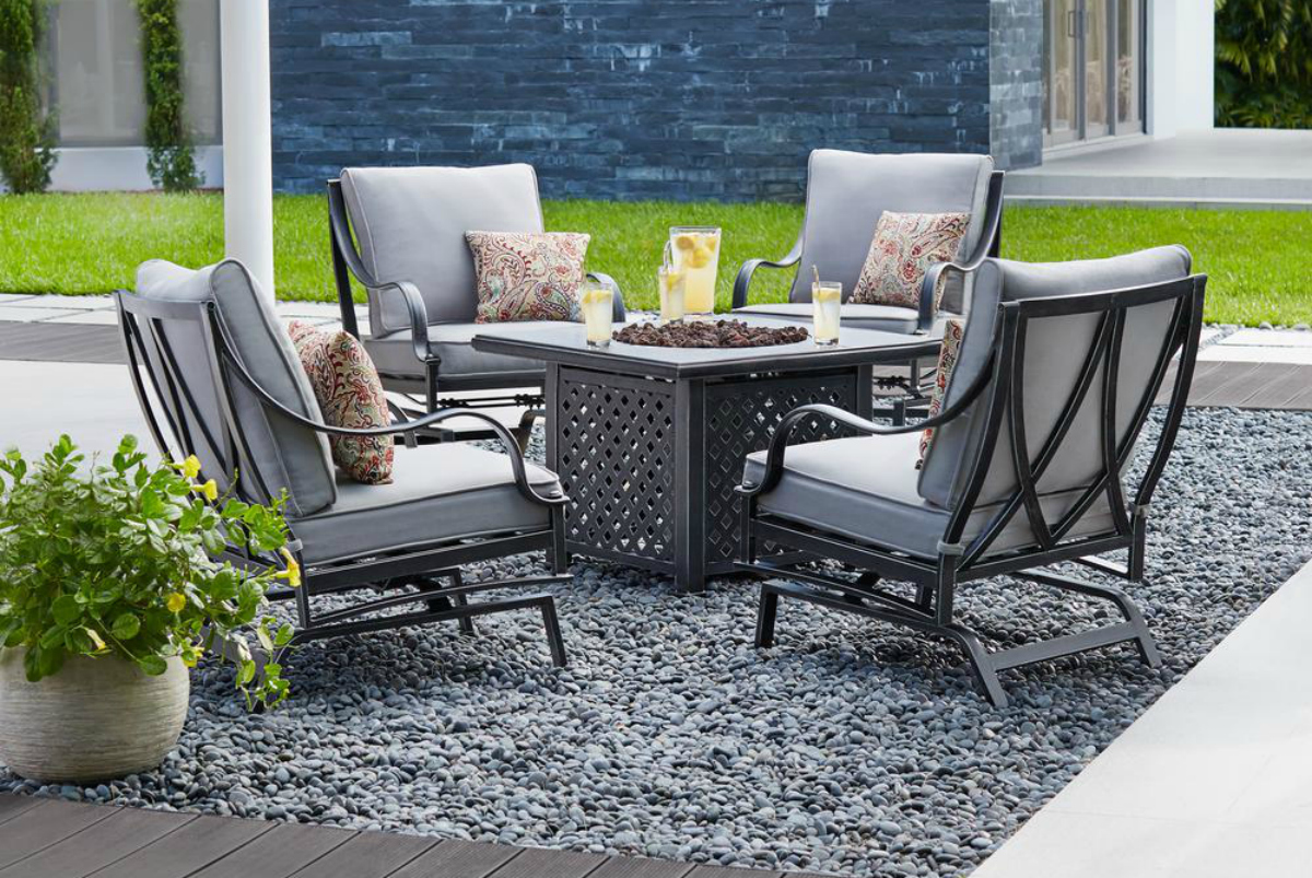 Laurel Oaks 4 Piece Patio Set - Patio Furniture