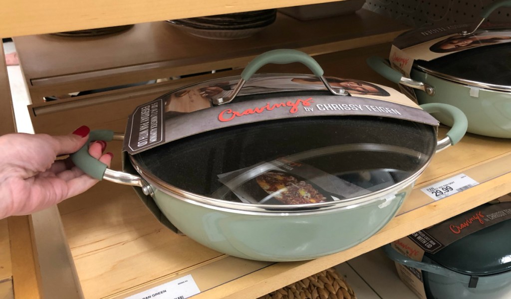 Cravings by Chrissy Teigen 5qt Aluminum Non-Stick Everyday Pan with Lid