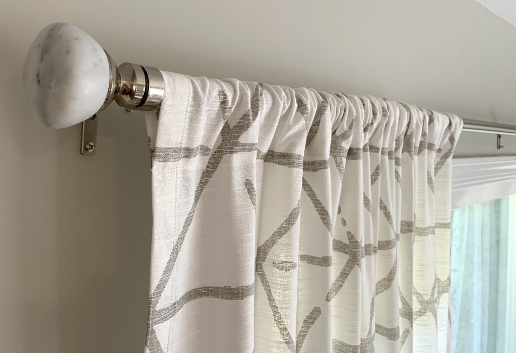Curtain rod from Target