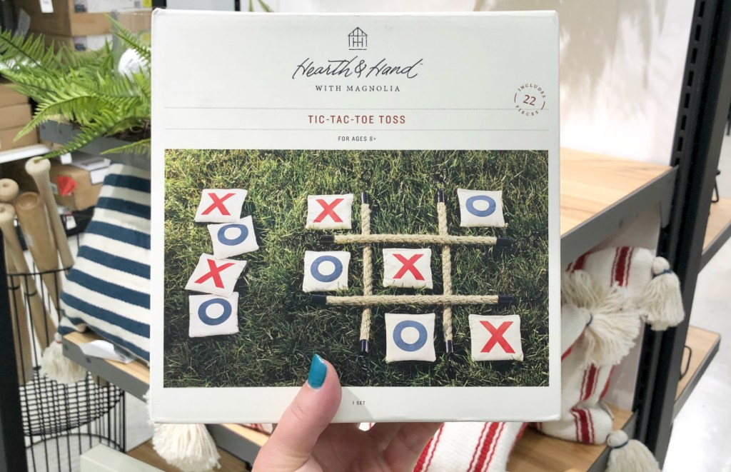 Hearth & Hand with Magnolia Americana Tic Tac Toe Set Game