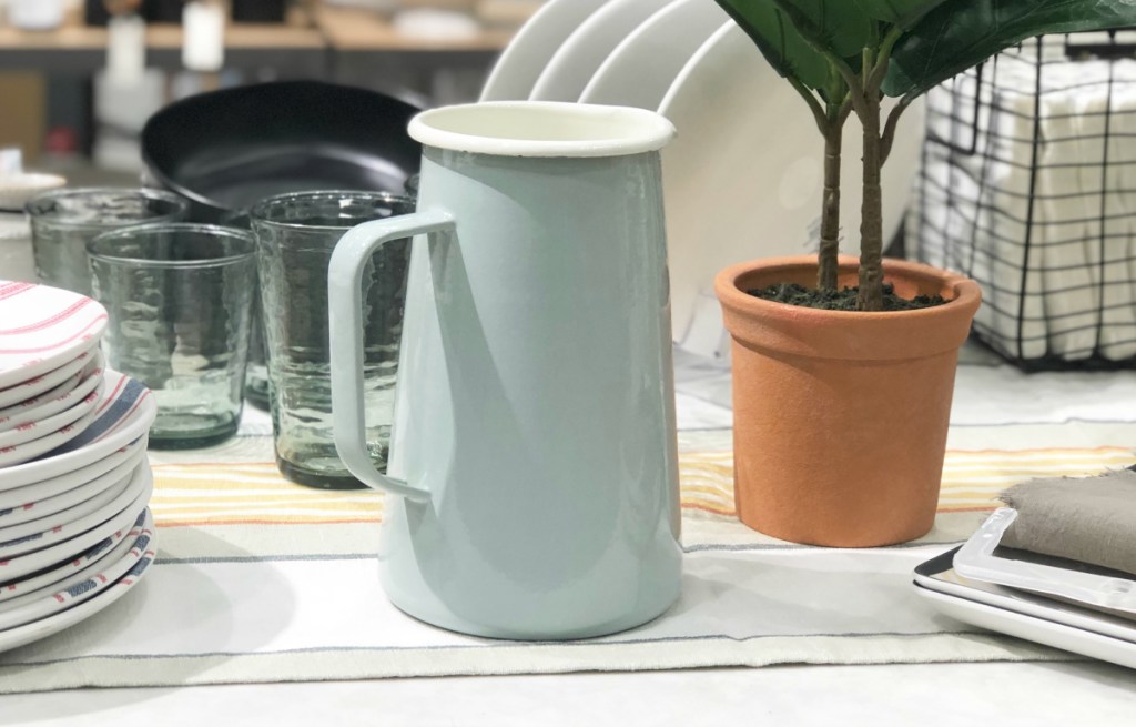 Hearth & Hand with Magnolia Enamelware Pitcher