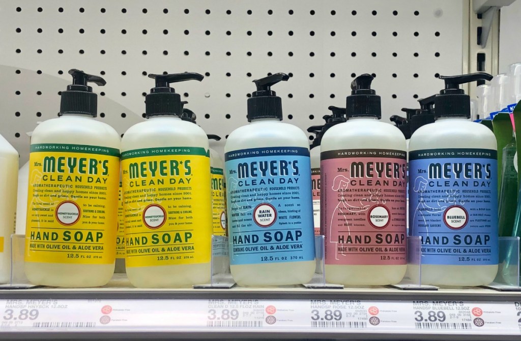 Mrs. Meyer's Hand Soaps at Target