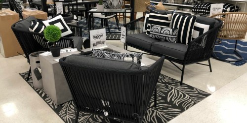 Entertain Outdoors with Trendy Patio Furniture Pieces From Target.com (& They’re on Sale!)
