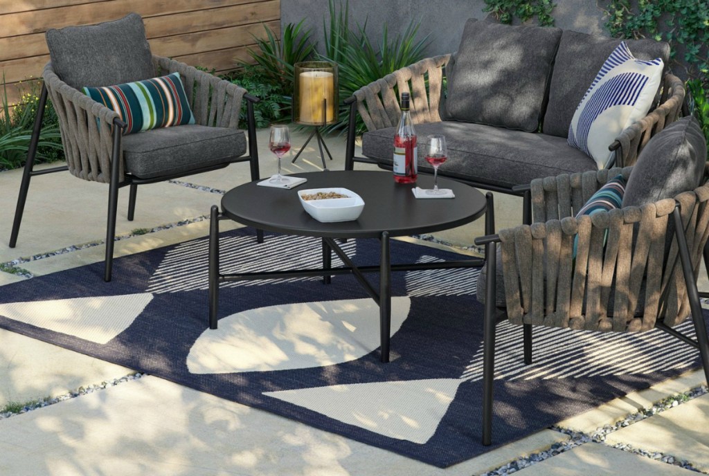 Project 62 Casson 4pc Patio Conversation Set