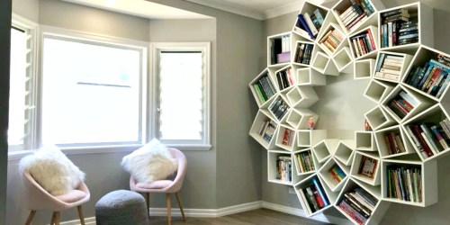 This Couple Created an Amazing DIY Bookshelf That is Beyond Pinterest-Worthy