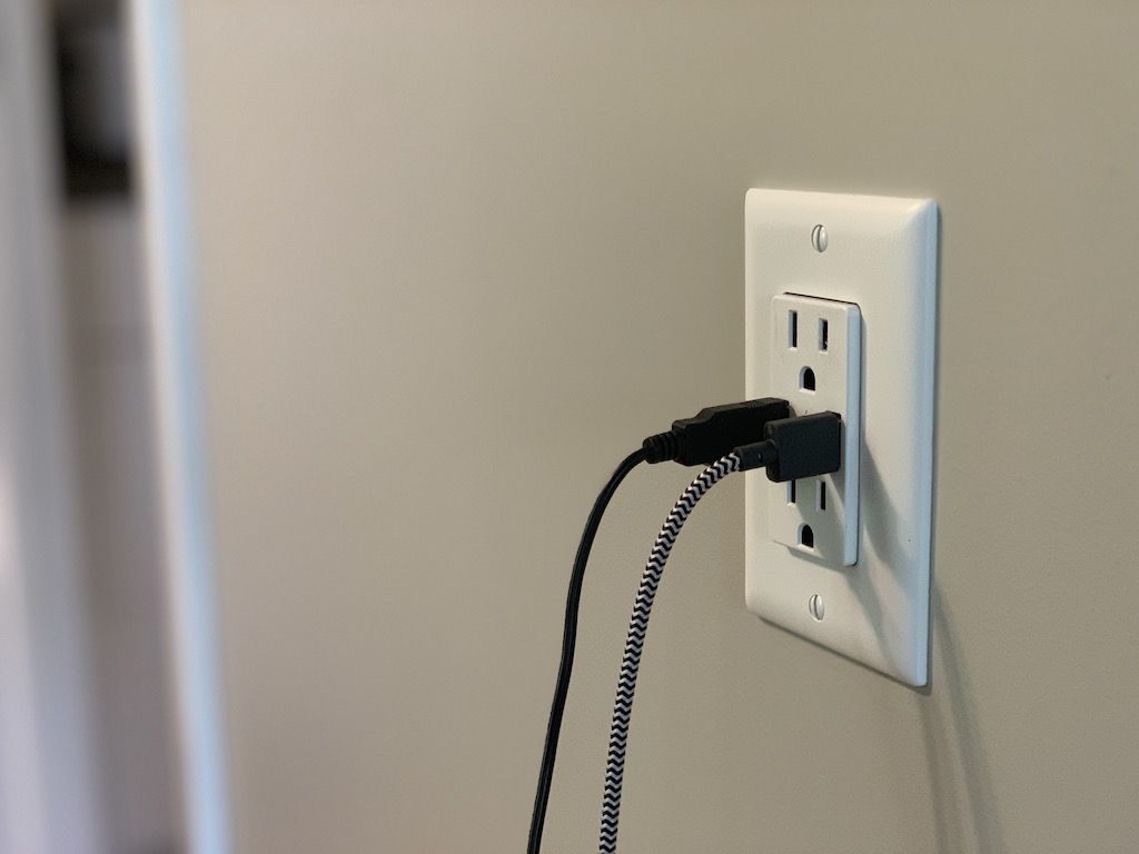 Outlet Cover with USB receptacle 