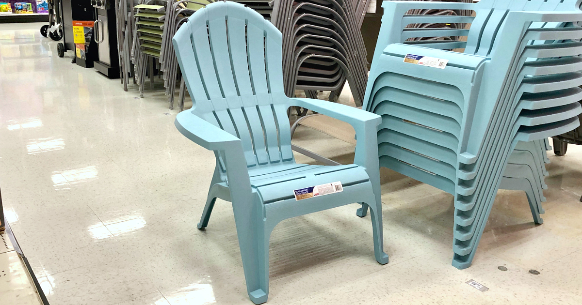 Nice Buy On Adirondack Blue Chairs At Target Hip2behome