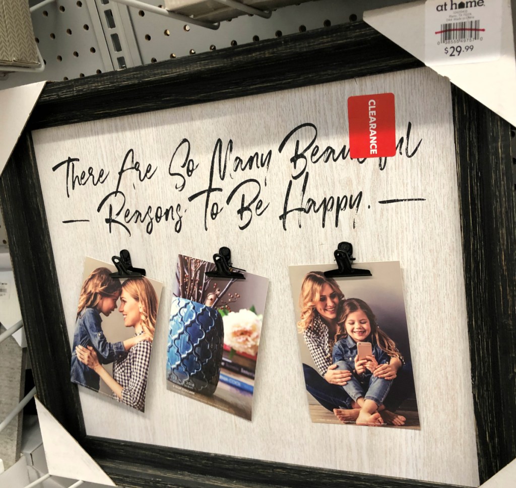 At Home clearance picture frame