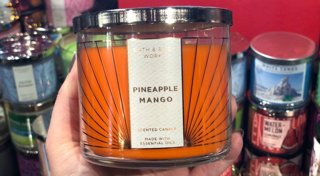 Bath & Body Works Pineapple Mango candle