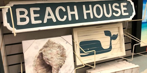 Make Your Home Feel Like a Beach House with this Coastal Decor at Hobby Lobby
