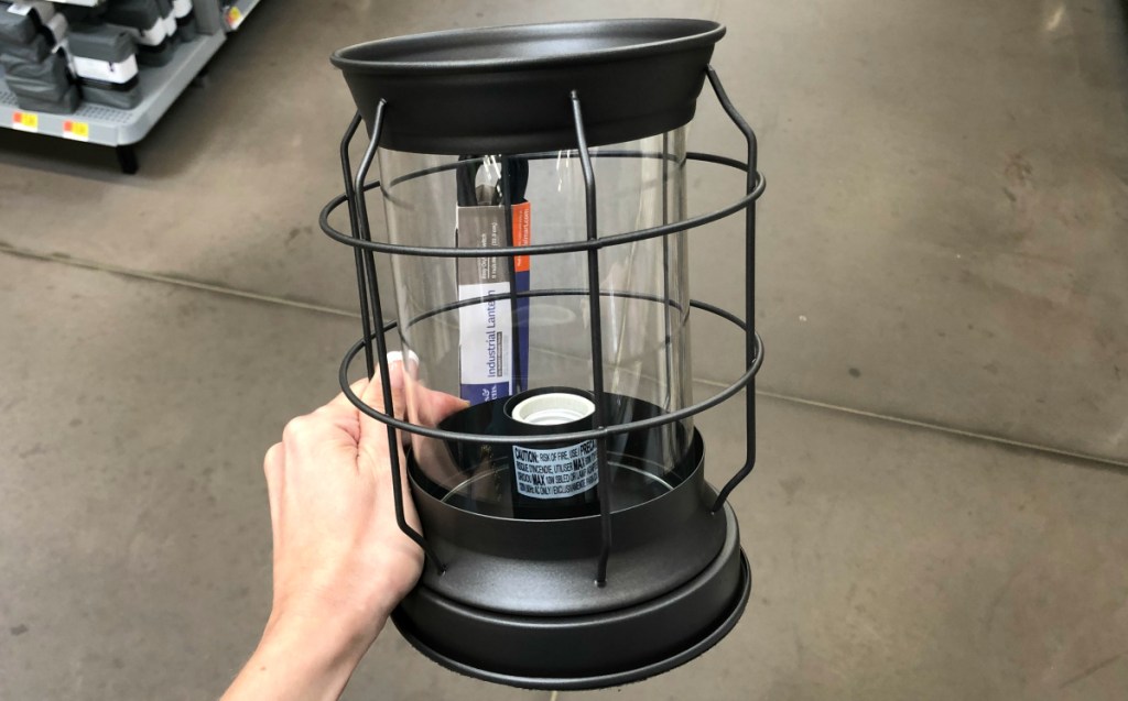 Better Homes & Gardens 9" Glass Edison Lantern