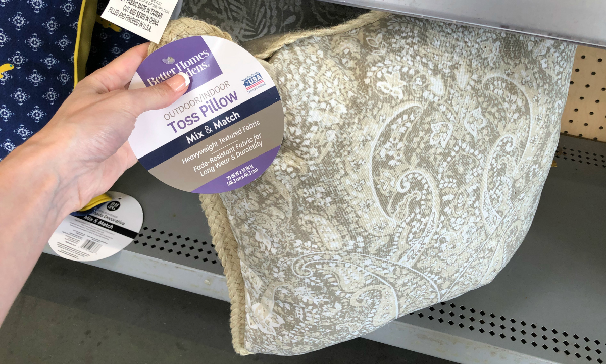 better homes and gardens pillows