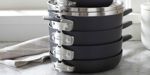 Save Money & Space with this Highly Rated Calphalon Cookware Set Deal at Target